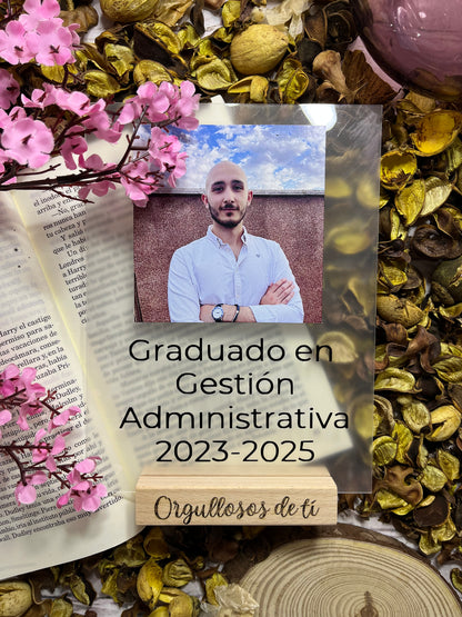 Metacrilato con frase